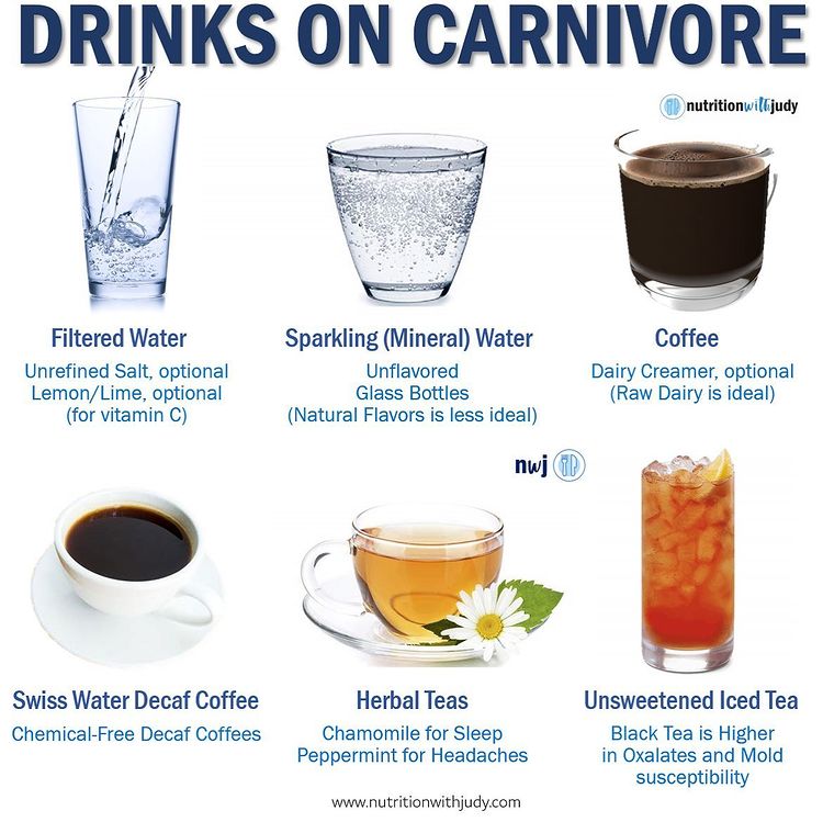 drinks on carnivore by Judy